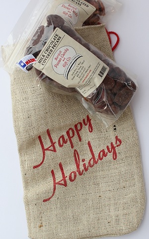 BURLAP GIFT BAG